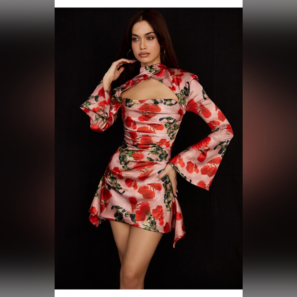 Rose Print 'Toira' House Of Cb-Xs